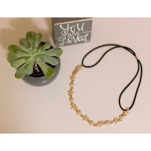 Gold and Pearl Headband